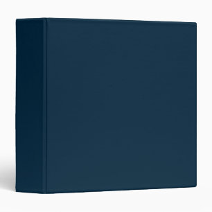 Midnight Blue Velvet Binder