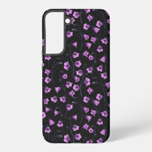 Midnight Bluebells, Harebells, Bellflowers 2 Samsung Galaxy Case