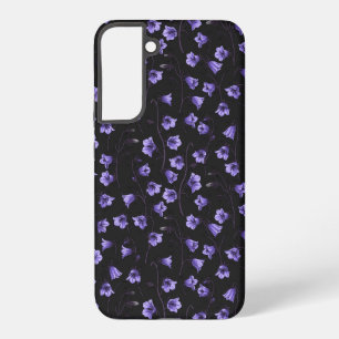 Midnight Bluebells, Harebells, Bellflowers Samsung Galaxy Case