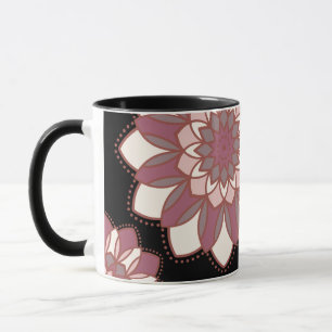 Midnight Blush Mandala Mug