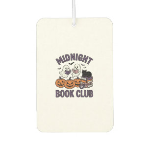Midnight Book Club Halloween Reading Design_1 Air Freshener