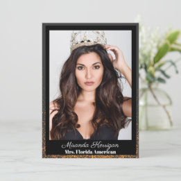 Midnight Bronze Pageant Autograph Cards