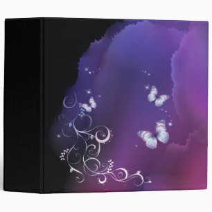 Midnight  Butterfly  Binder