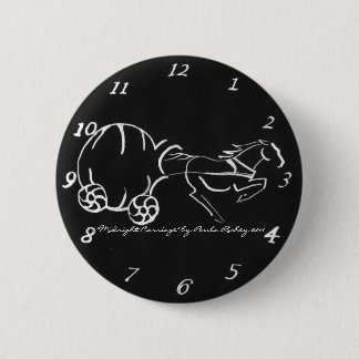 Midnight Carriage black Button