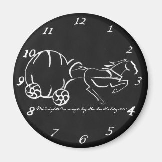 Midnight Carriage black Magnet