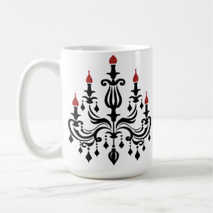 Midnight Chandelier – simple, moody, and evocative Coffee Mug
