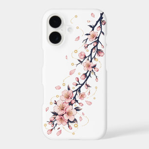 Midnight Cherry Blossom Fireflies–Elegant