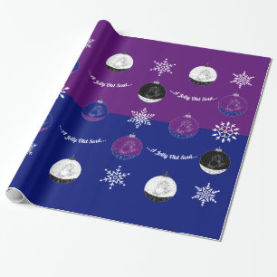 Midnight Clear -  Snowman Wrapping Paper