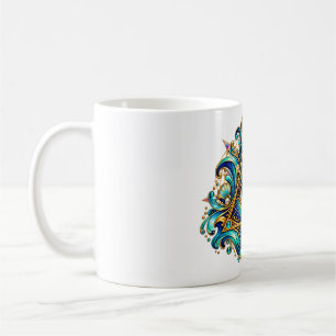 Midnight Compass Eye Coffee Mug