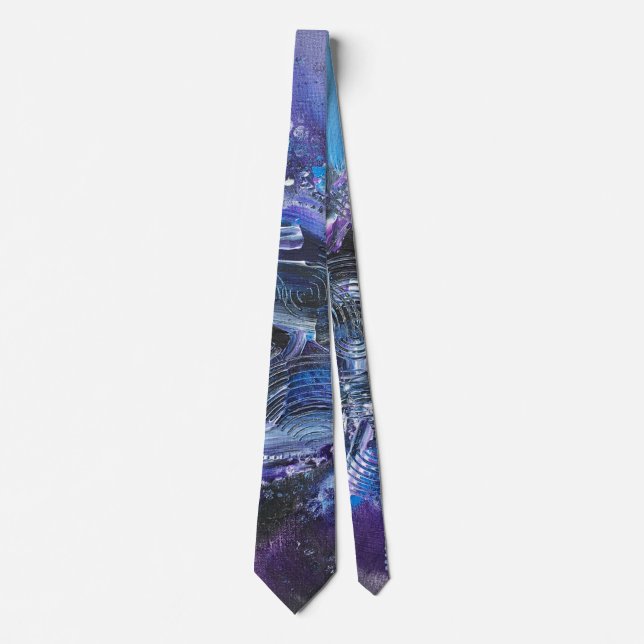 Midnight Confessions Men's Neck Tie (Front)
