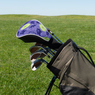 Midnight Daisy Garden Golf Head Cover