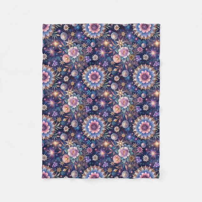 Midnight Delight Fleece Blanket (Front)