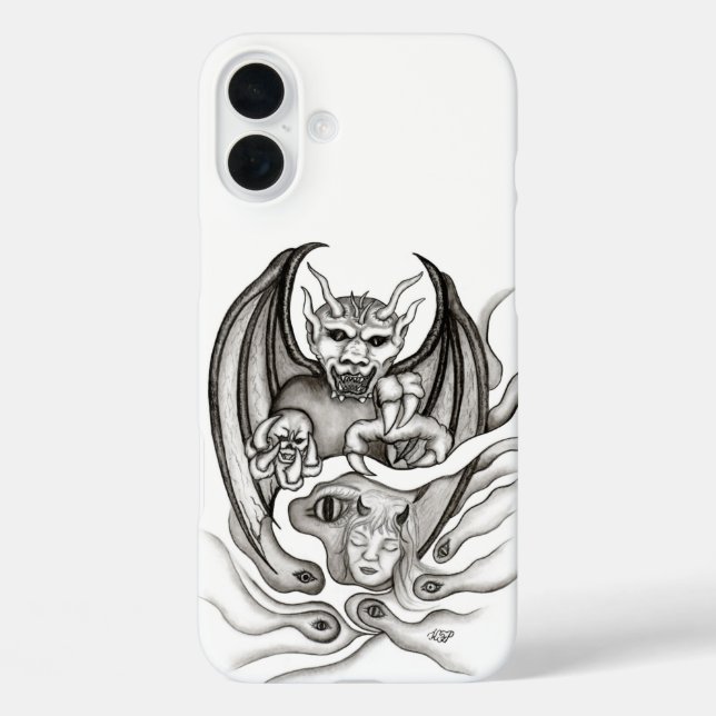 Midnight Dream - Devils Case-Mate iPhone Case (Back)