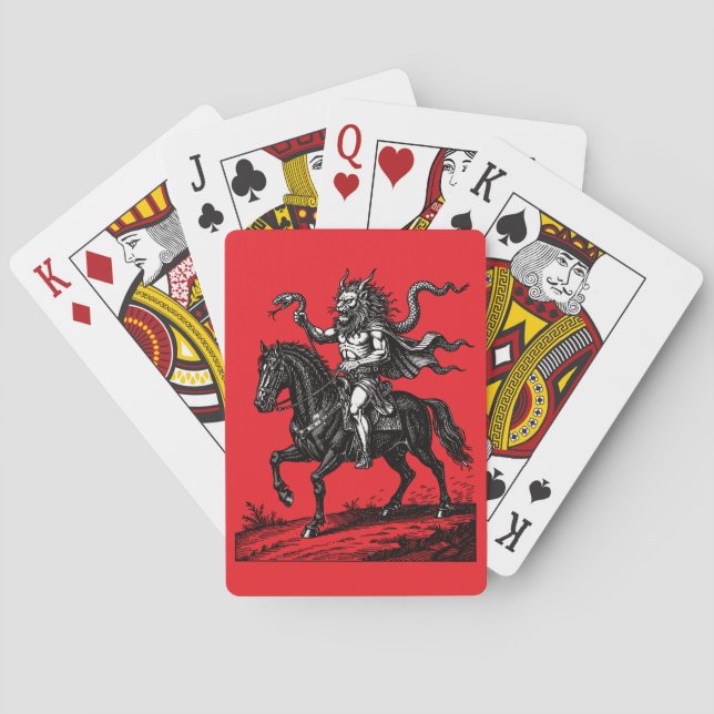 Midnight Earl Ascending Playing Cards (Back)