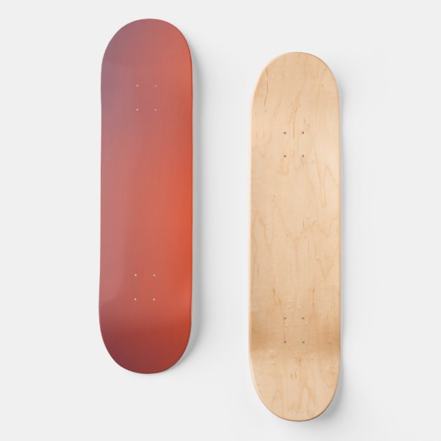 Midnight Ember Gradient Skateboard (Front)