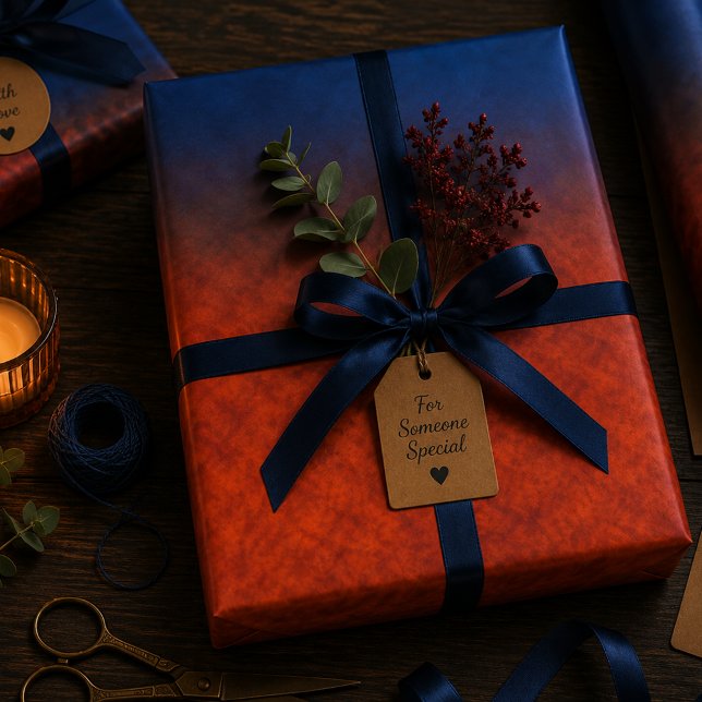 Midnight Emberfall Wrapping Paper Sheet (Creator Uploaded)