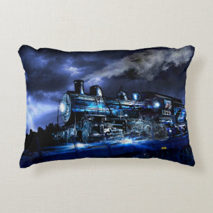 Midnight Express Accent Pillow