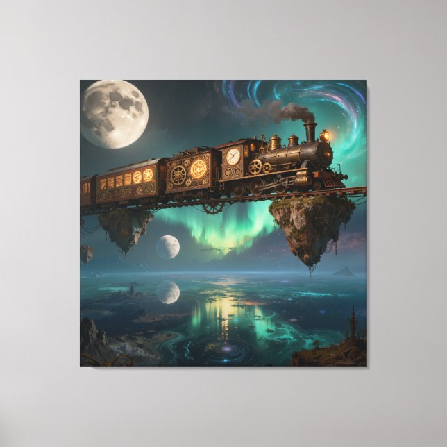 Midnight Express Through the Celestial Realms Canvas Print (Front)