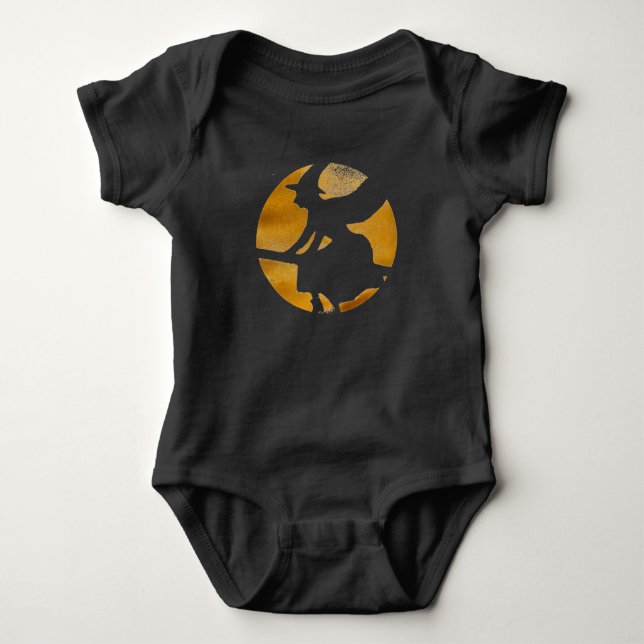 Midnight Flight Baby Bodysuit (Front)