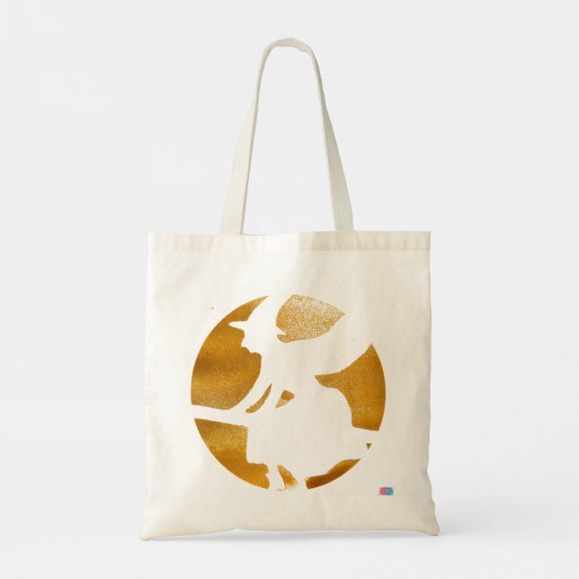 Midnight Flight Tote Bag (Back)