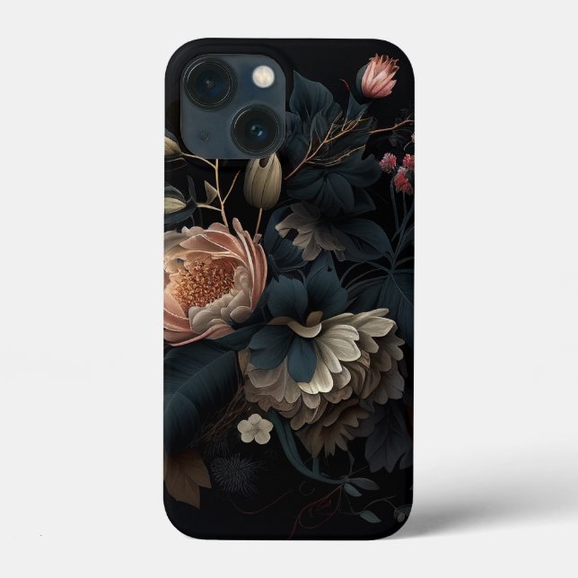 Midnight Floral Case-Mate iPhone Case (Back)