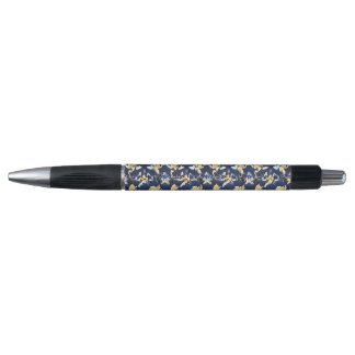 Midnight Florals: A Nocturnal Elegance Pen