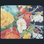 Midnight Florals I iPad Cover<br><div class="desc">Floral</div>