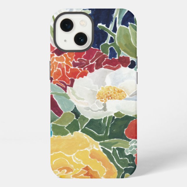 Midnight Florals I iPhone Case (Back)