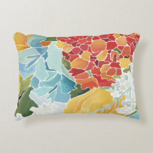 Midnight Florals II Accent Pillow