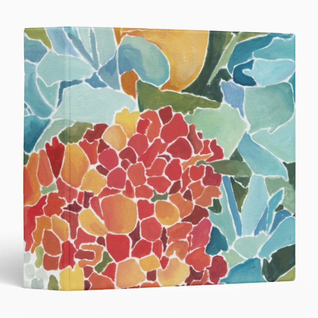 Midnight Florals II Binder (Front/Spine)