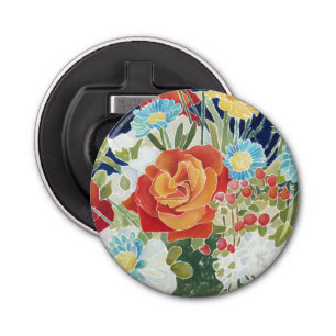 Midnight Florals IV Bottle Opener