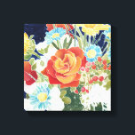 Midnight Florals IV Canvas Print<br><div class="desc">Floral</div>