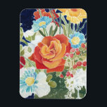 Midnight Florals IV Magnet<br><div class="desc">Floral</div>