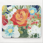 Midnight Florals IV Mouse Pad<br><div class="desc">Floral</div>