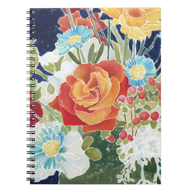 Midnight Florals IV Notebook (Front)