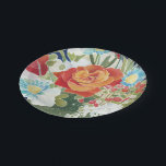 Midnight Florals IV Paper Plate<br><div class="desc">Floral</div>