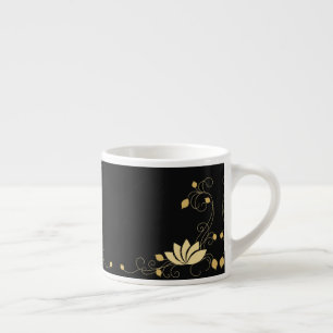 Midnight Flower Espresso Cup