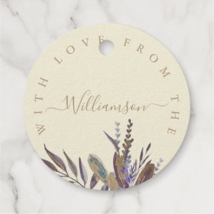 Midnight foliage label