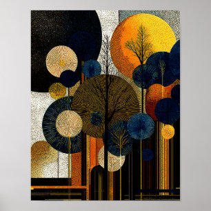 Midnight Forest  #1 - Digital Download Poster