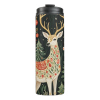 Midnight Forest Christmas Deer