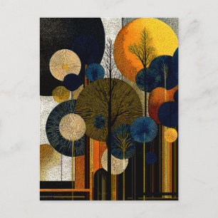 Midnight Forest on the Planet Mercury #1      Postcard