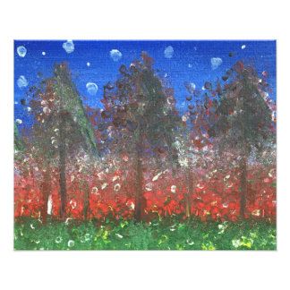 Midnight Forest Photo Print