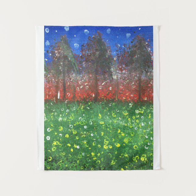 Midnight Forest Tapestry (Front)