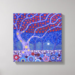 Midnight Garden 2010 Canvas Print