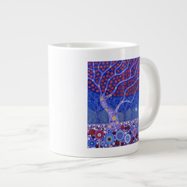 Midnight Garden 2010 Large Coffee Mug (Front Right)