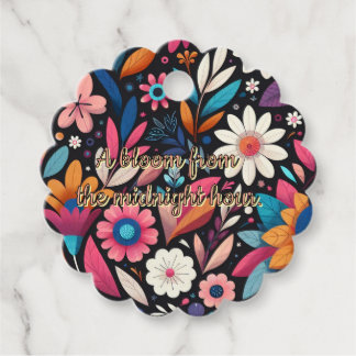 Midnight Garden Gift Tag