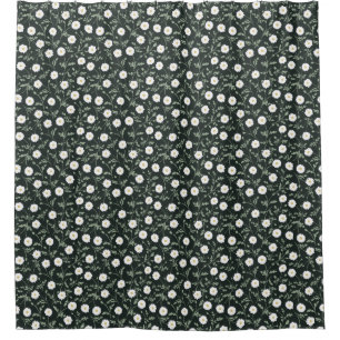 Midnight Garden Modern Farmhouse Daisy Pattern