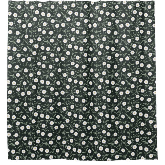 Midnight Garden Modern Farmhouse Daisy Pattern (Front)