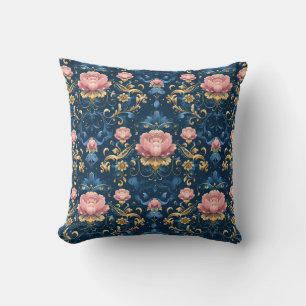 Midnight Garden Royale Princesscore Throw Pillow