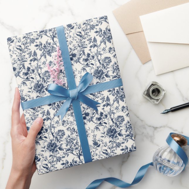 Midnight Garden Toile Wrapping Paper (Gifting)
